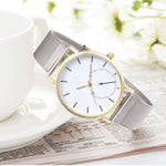 very chic and stylish   Womens Classic Quartz Stainless Steel