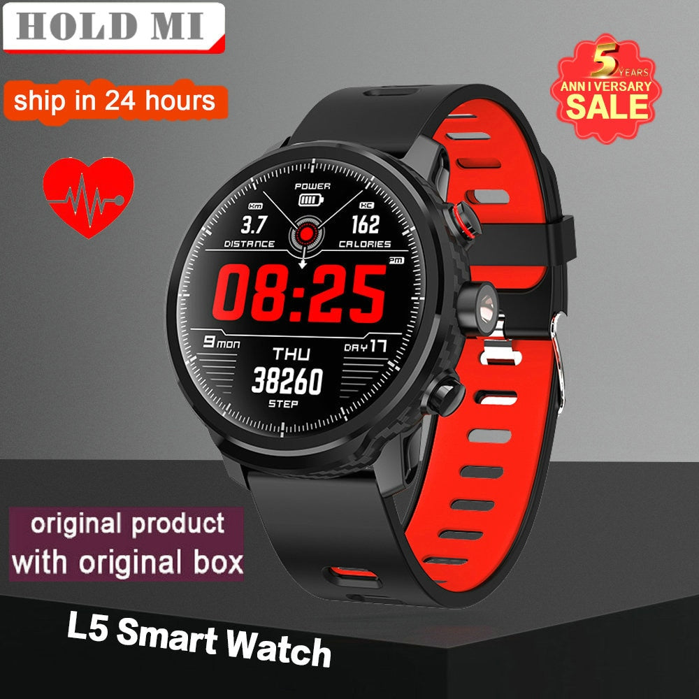 New L5 Smart Watch Men IP68 Waterproof