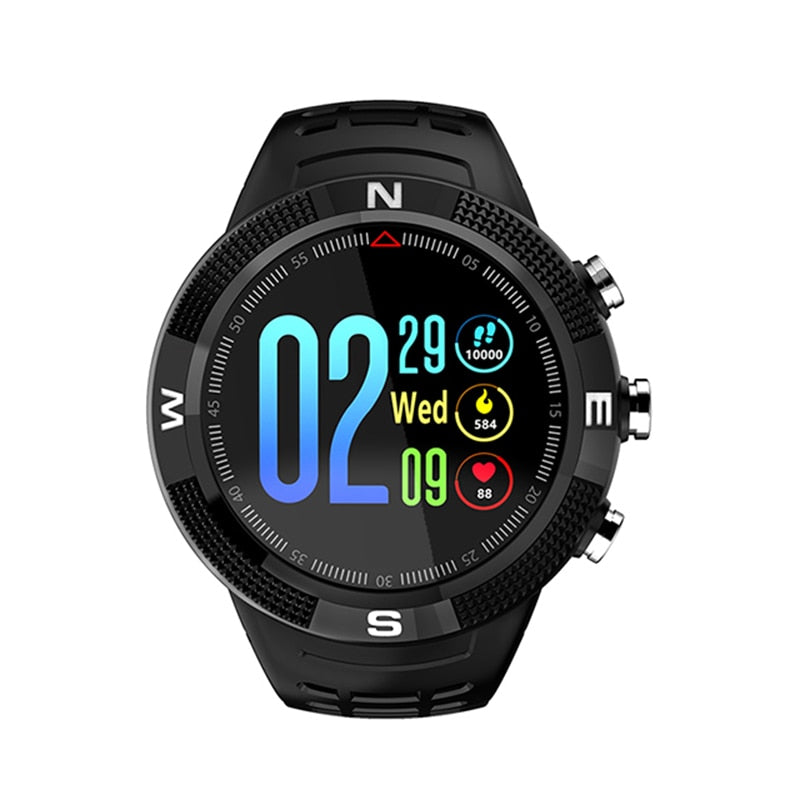 Sport Smart Watch KS-F18 GPS Heart Rate Monitor IP68 Waterproof